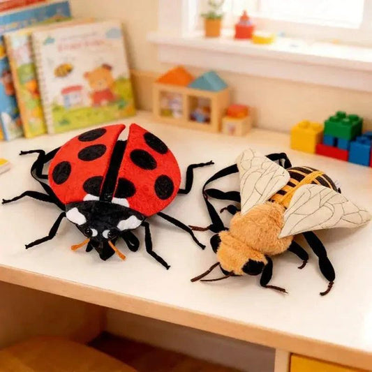  Plush Backpack Insect Toy Ladybug Bee Gift For Kids -  ToylandEU™