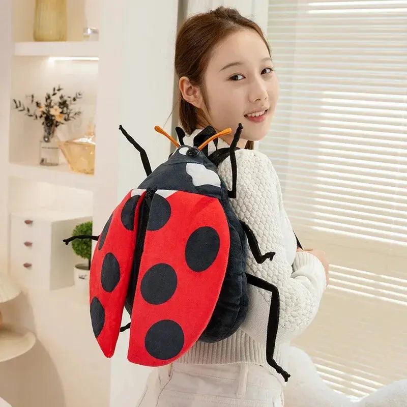  Plush Backpack Insect Toy Ladybug Bee Gift For Kids -  ToylandEU™
