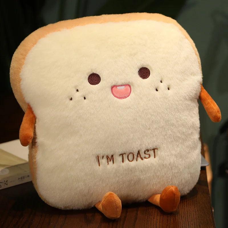  Plush Bread Pillow | PP Cotton Filling | Toylandeu 