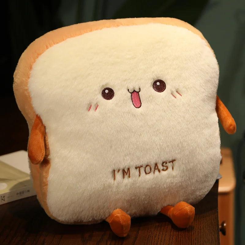  Plush Bread Pillow | PP Cotton Filling | Toylandeu 