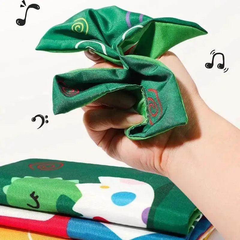  Cartoon Tissue Box Plush Crinkle Sensory Toy For Infants And Toddlers Zero To Three Non Toxic -  ToylandEU™