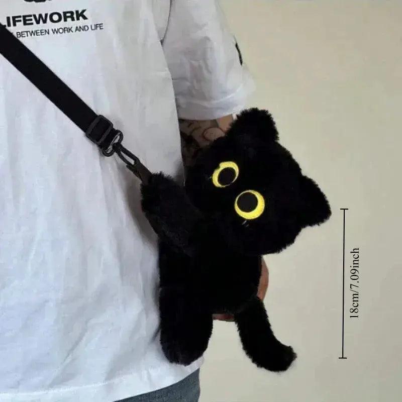  Cat Backpack Plush Kawaii Crossbody With Large Capacity -  ToylandEU™