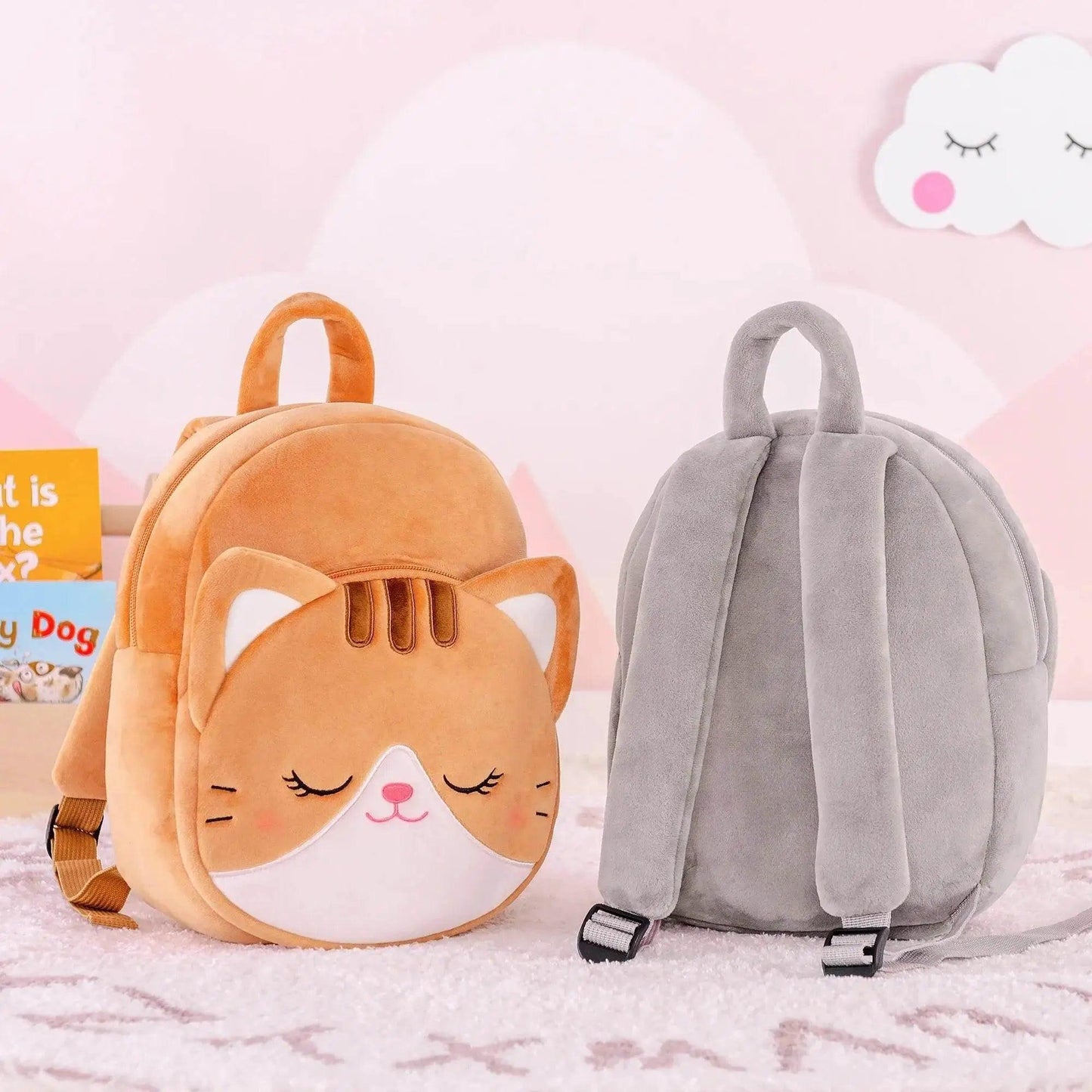  Adorable Plush Cat Backpack for Little Girls - Perfect Gift Idea! -  ToylandEU™
