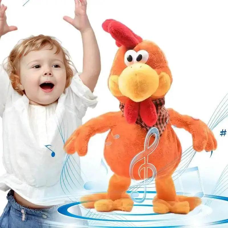  Dancing Plush Chicken Toy - Interactive Talking Soft Toy for Kids -  ToylandEU™