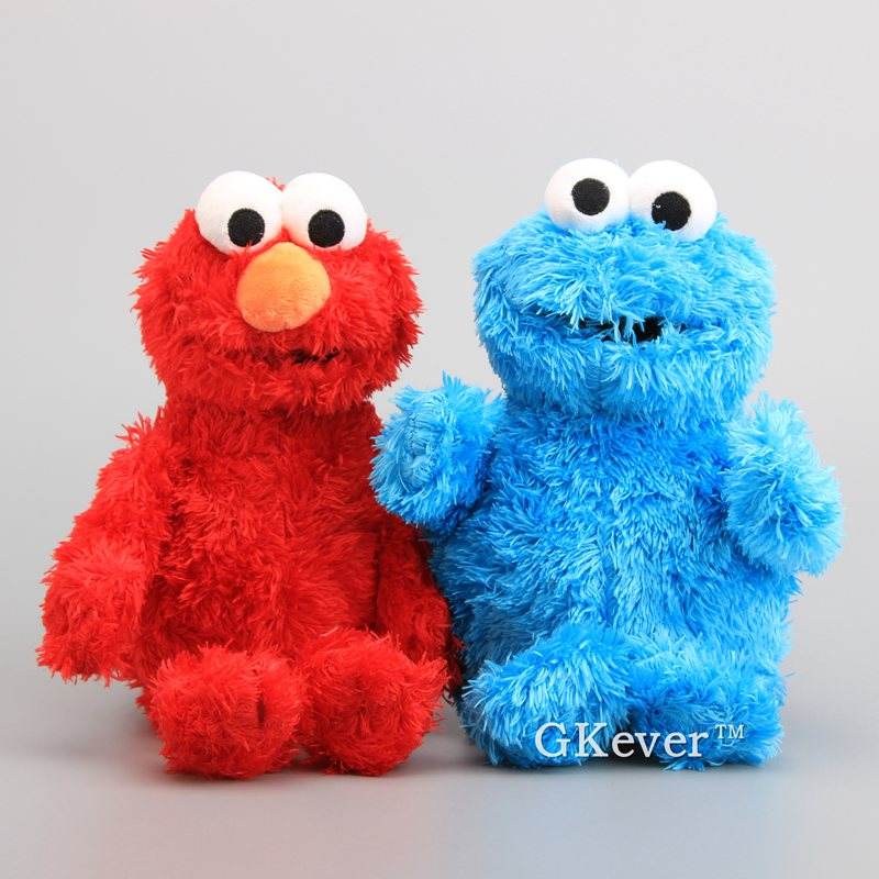 Plush Cookie Monster Cuddly Toy | Sesame Street Best Bites Plushie - ToylandEU