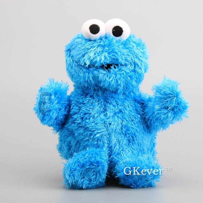 Plush Cookie Monster Cuddly Toy | Sesame Street Best Bites Plushie - ToylandEU