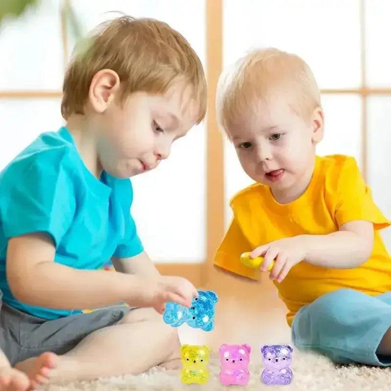  Fidget Toy Bear Anti Stress Plush Squeeze For Anxiety -  ToylandEU™