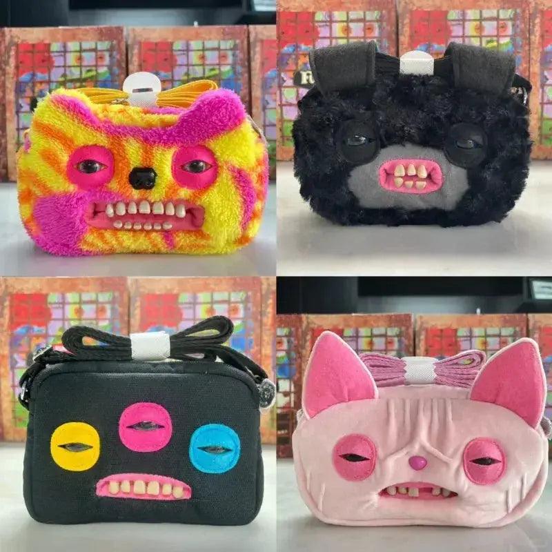  Fuggler Crossbody Plush Bag Tie Dye Ugly Cute Monster -  ToylandEU™