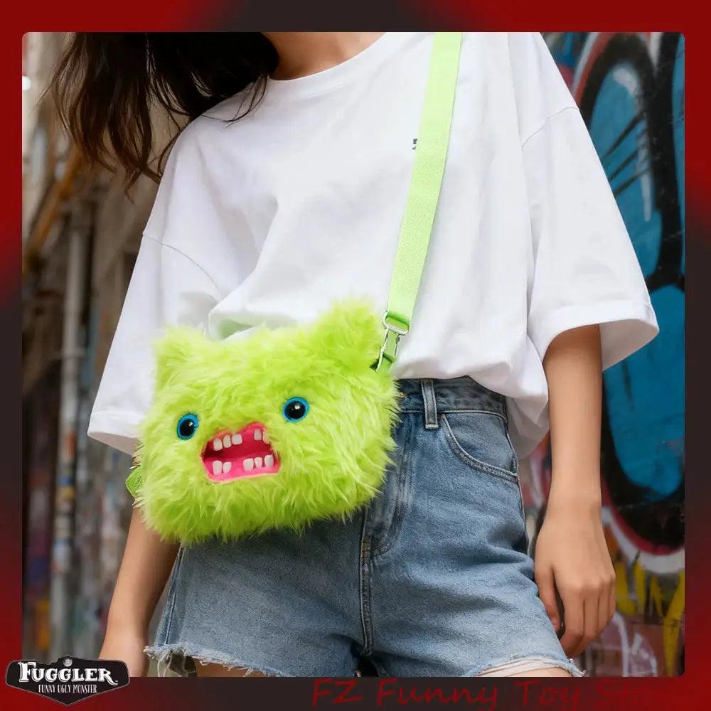  Fuggler Original Plush Crossbody Bag Big Head Monster -  ToylandEU™