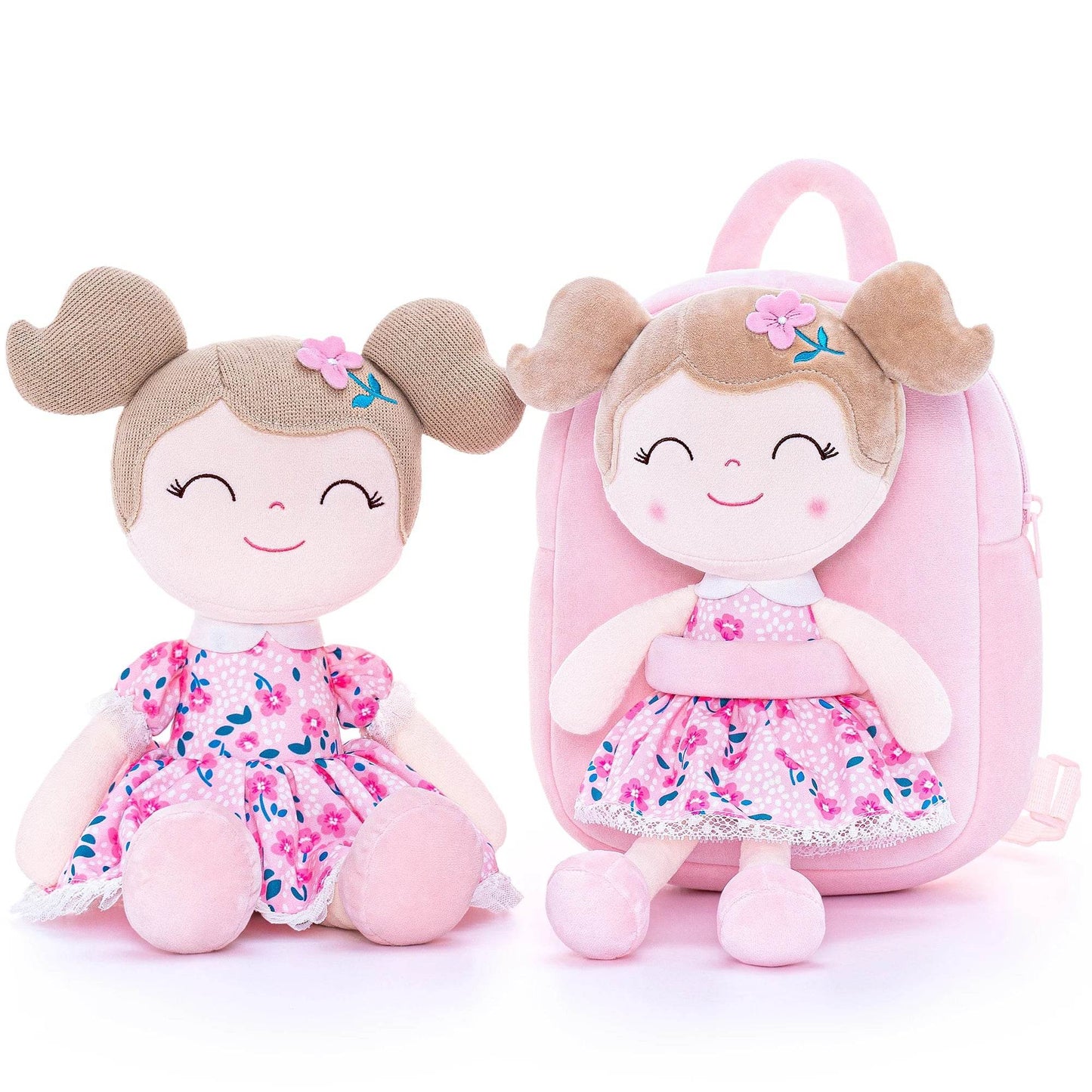 Plush Garden Series Backpack for Toddlers - Gloveleya Soft Plush Kids' Gift for Baby's First Birthday - ToylandEU