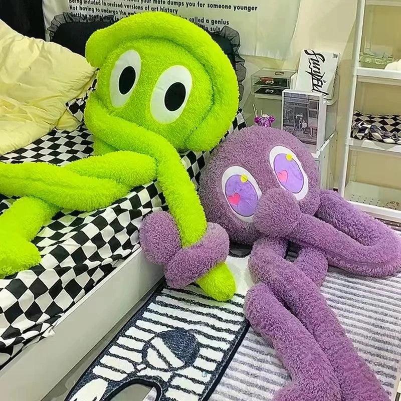  Giant Alien Monster Plush Throw Pillow With Long Arms 