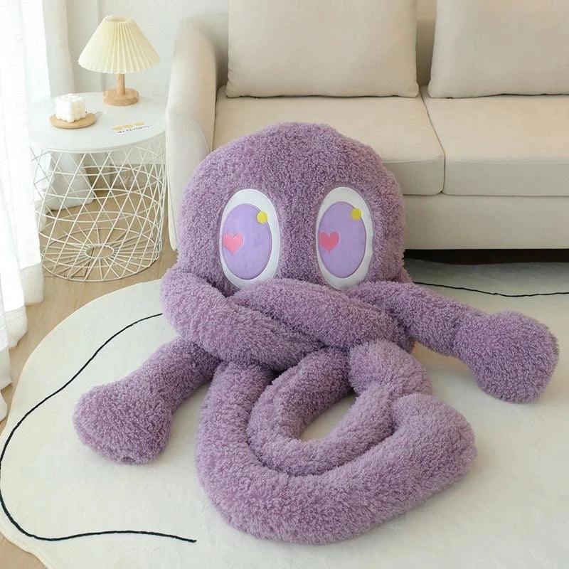  Giant Alien Monster Plush Throw Pillow With Long Arms 