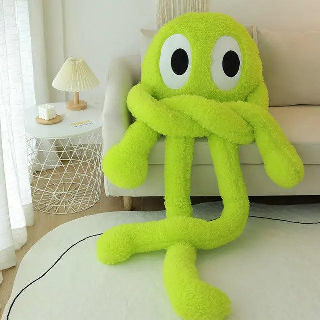  Giant Alien Monster Plush Throw Pillow With Long Arms 