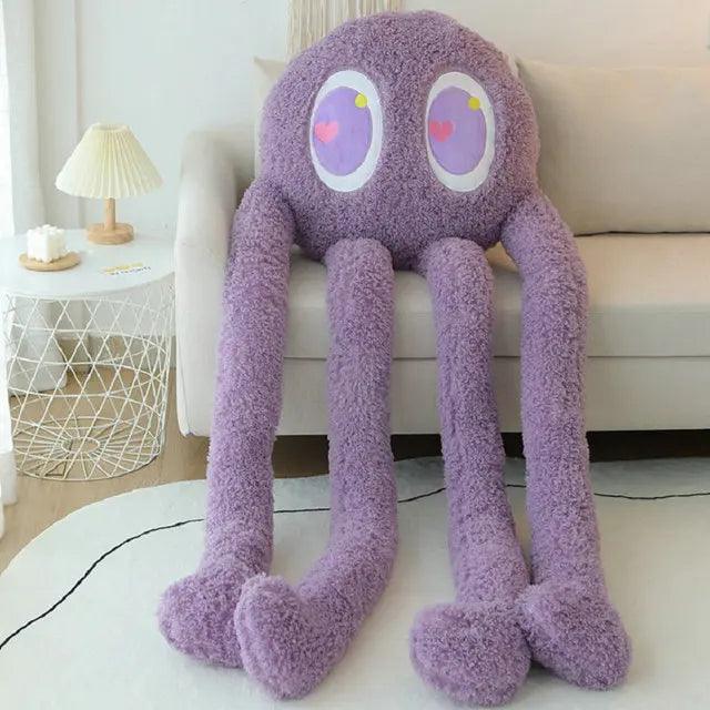  Giant Alien Monster Plush Throw Pillow With Long Arms 