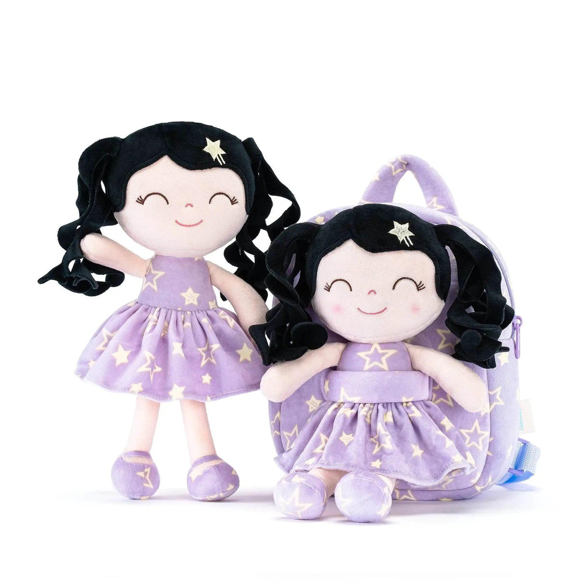  Gloveleya Plush Star Series Backpack Dolls with Curly Hair - 2023 Edition -  ToylandEU™