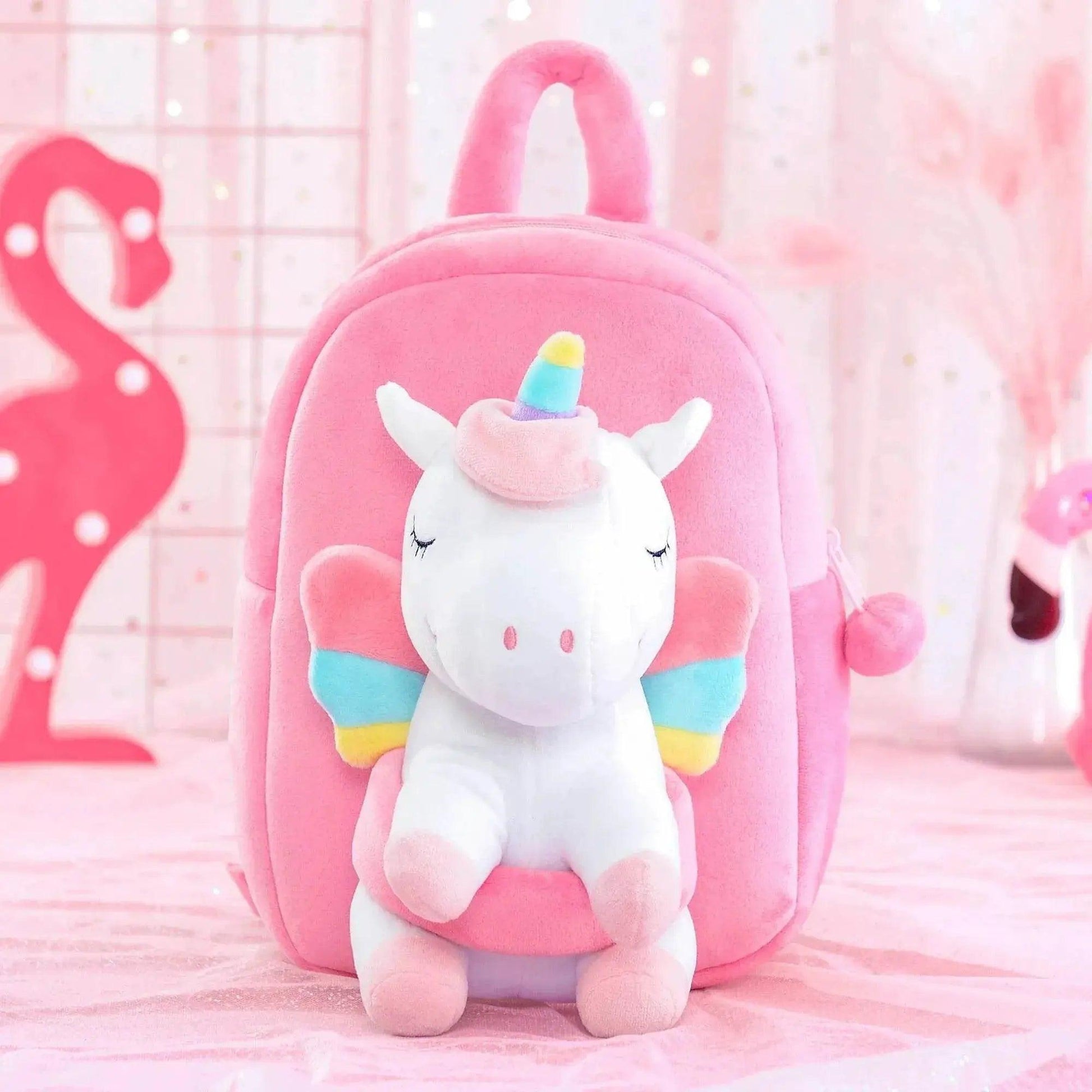  Gloveleya Plush Toddler Backpack for Girls - Spring Edition -  ToylandEU™