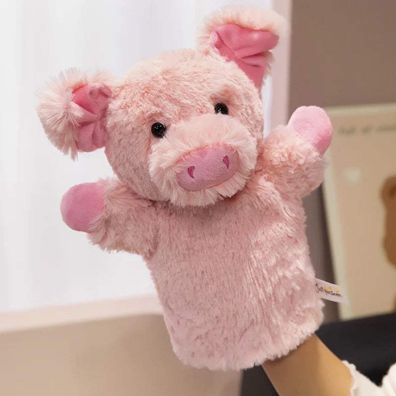 Plush Hand Puppets | 14 Animal Designs | Toylandeu™