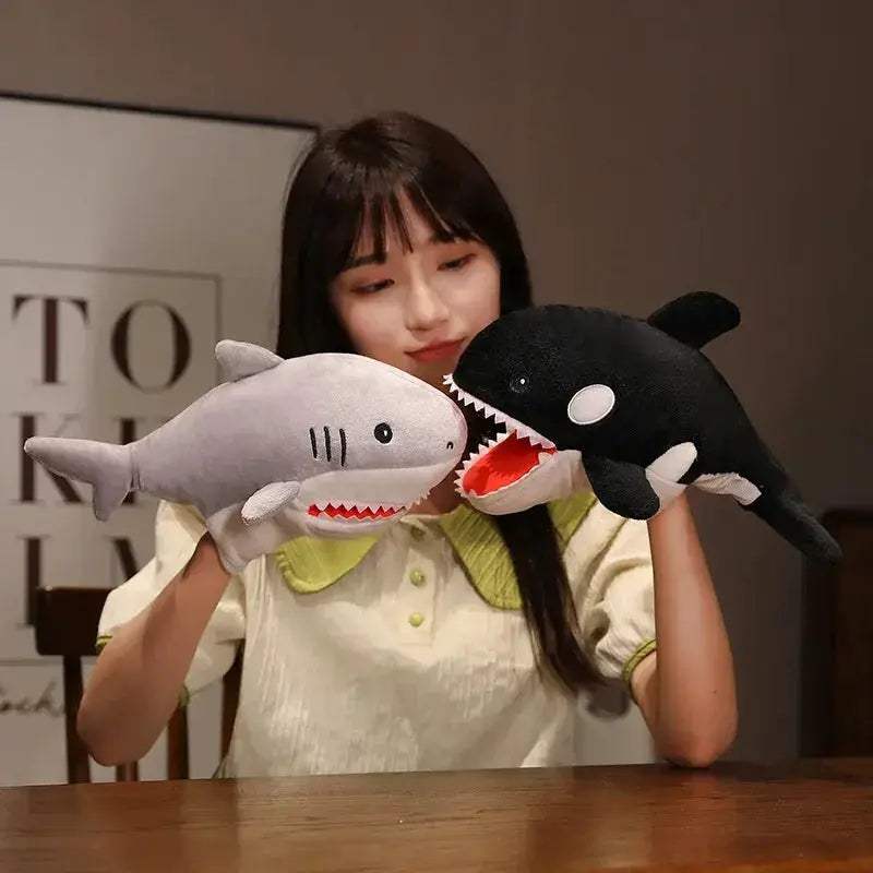 Plush Hand Puppets With Lifelike Animal Characters - ToylandEU