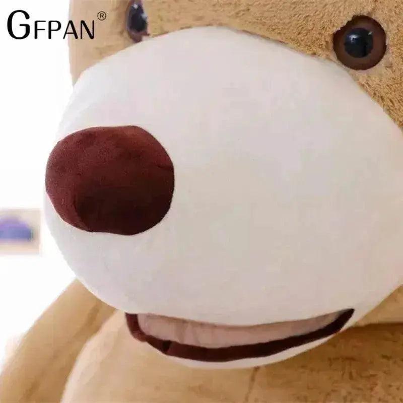  High Quality 130cm American Giant Bear Plush Skin Kawaii Bear Coat Soft Toys for Children (no filling) -  ToylandEU™