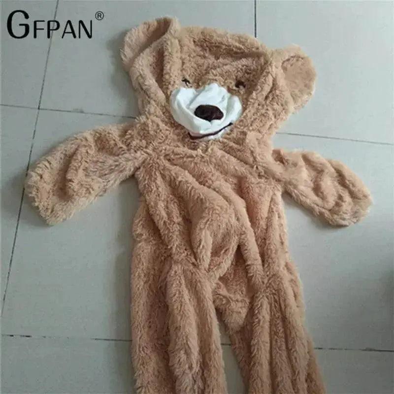  High Quality 130cm American Giant Bear Plush Skin Kawaii Bear Coat Soft Toys for Children (no filling) -  ToylandEU™