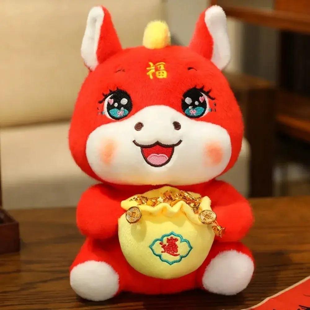  Horse Plush Good Luck Toy With Fluffy Kawaii Charm -  ToylandEU™