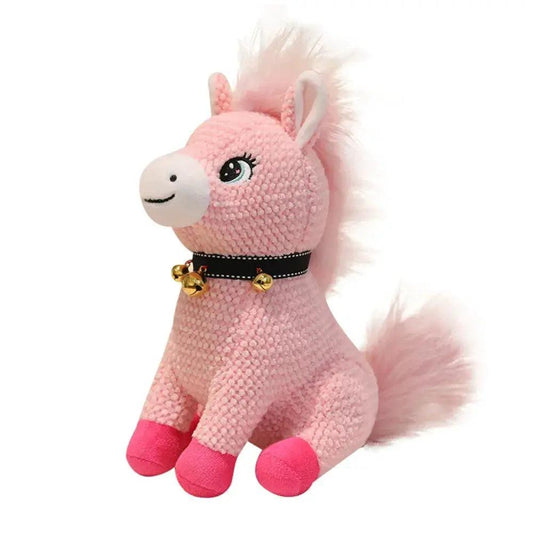  Plush Horse Mascot Bell Toy For Cute Zodiac Pony Gift -  ToylandEU™