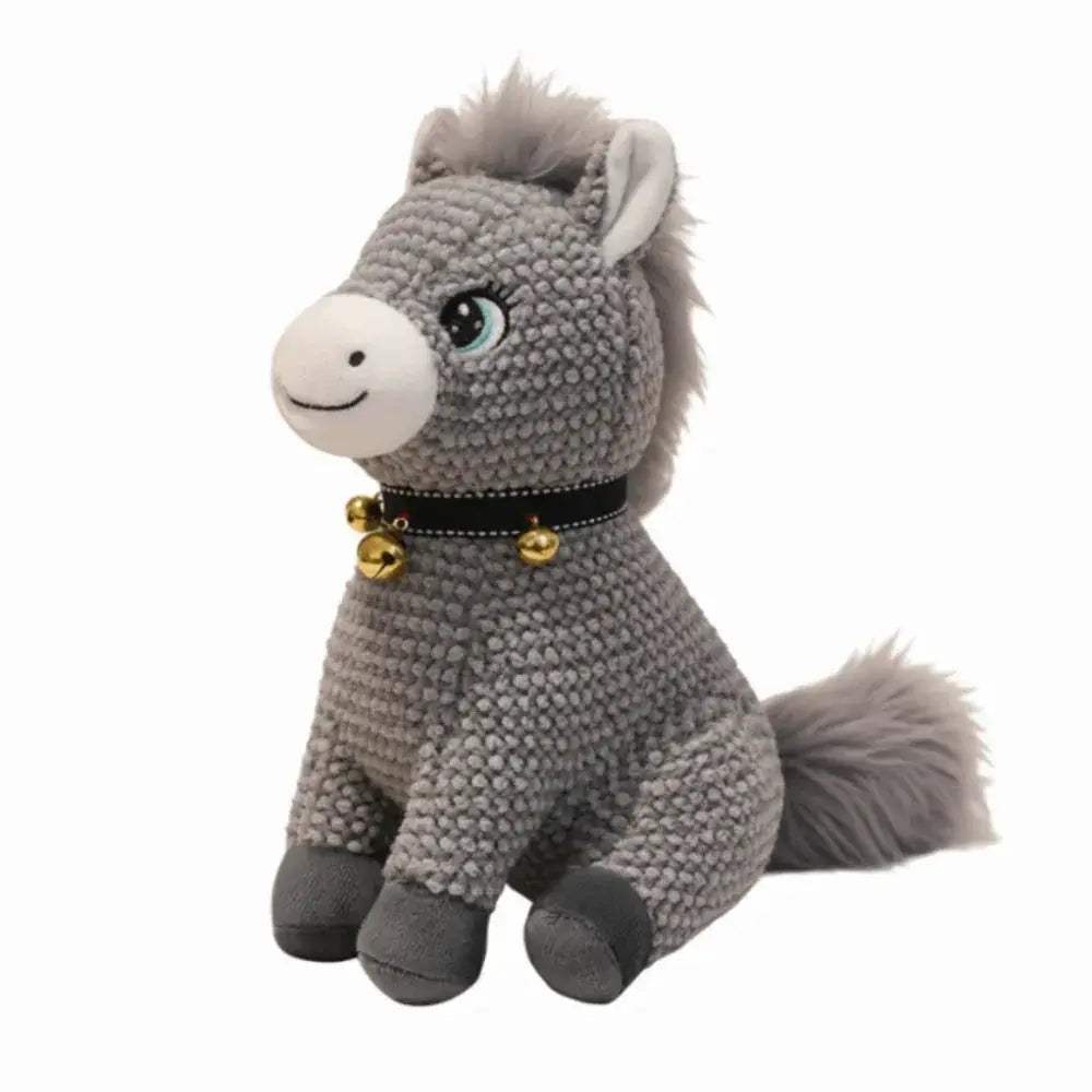 Plush Horse Mascot Bell Toy For Cute Zodiac Pony Gift - ToylandEU