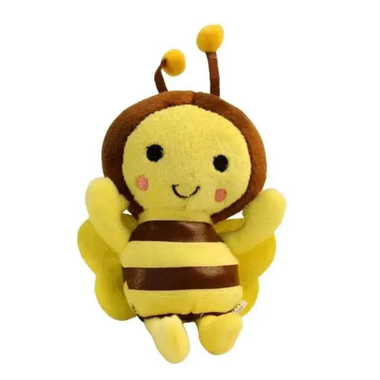  Charming 12cm Bee Plush Keychain - Adorable Anime Toy for Kids -  ToylandEU™