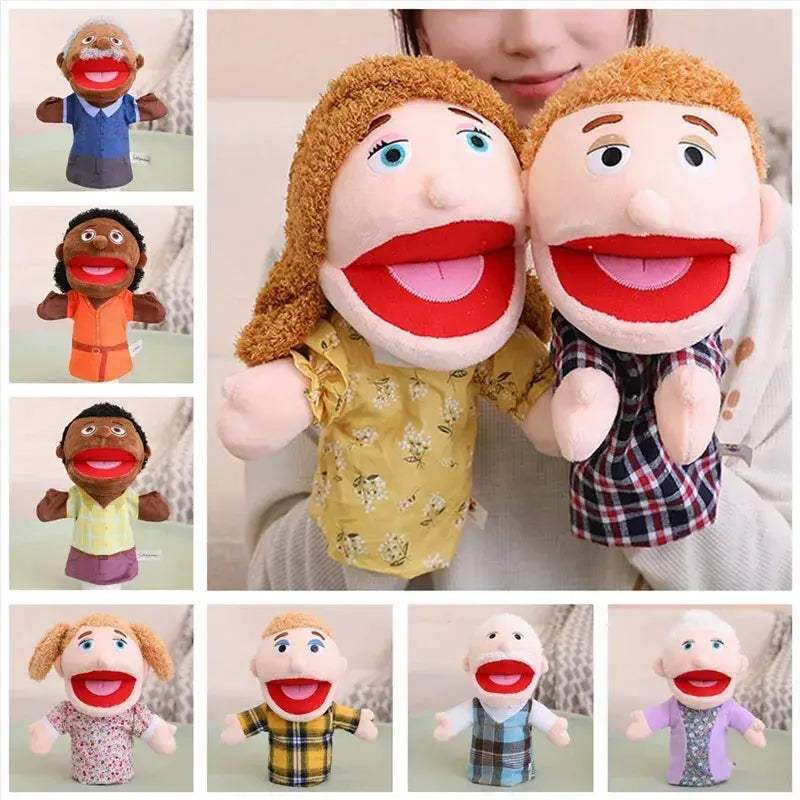 Plush Kids Finger Puppets For Fun Storytime Role Play - ToylandEU