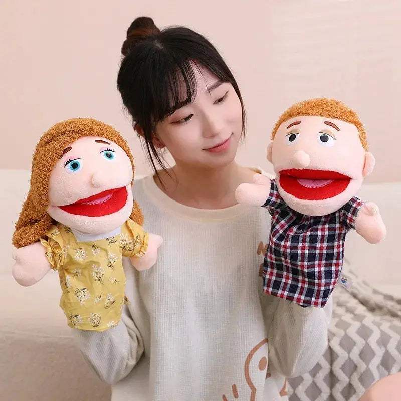 Plush Kids Finger Puppets For Fun Storytime Role Play - ToylandEU