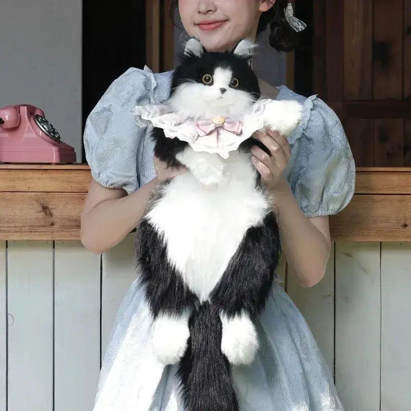  Plush Kitten Backpack Tuxedo Design Women | Zhejiang -  ToylandEU™
