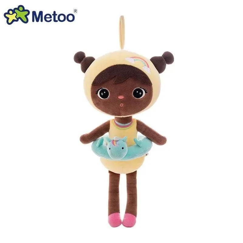  44CM Metoo Genuine Keppel Stuffed Dolls for Girls Soft Plush Black Dolls with Unicorn Ring -  ToylandEU™
