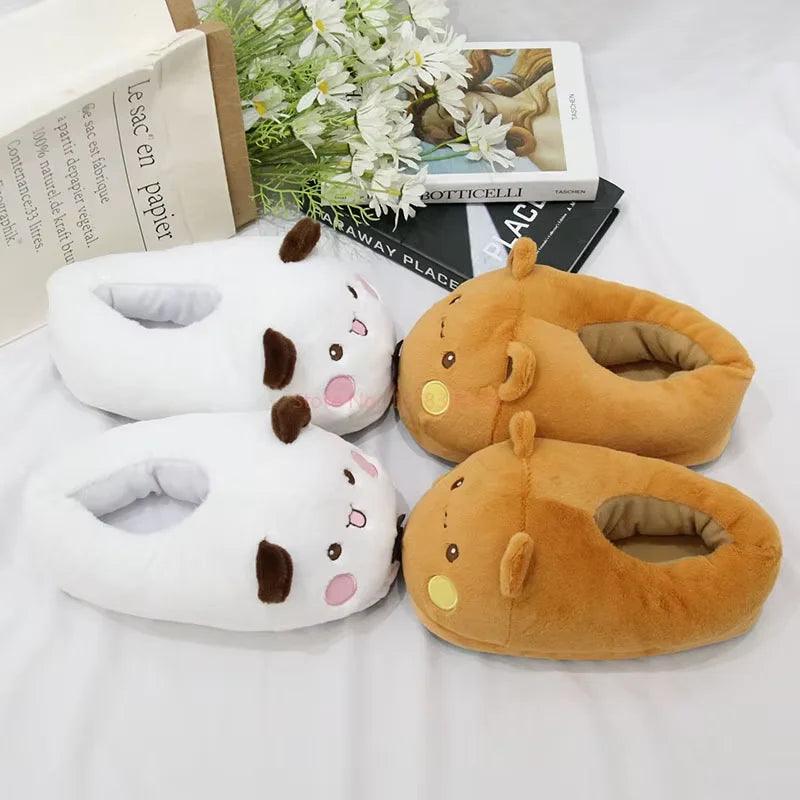Plush Panda Slippers | Soft Cotton Lining | Toylandeu™