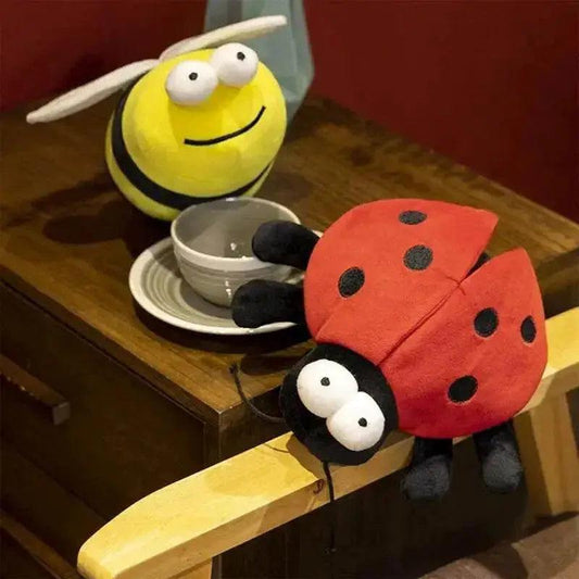  Kawaii 25cm Bee Plush Pillow - Cute Cartoon Stuffed Toy for Kids -  ToylandEU™