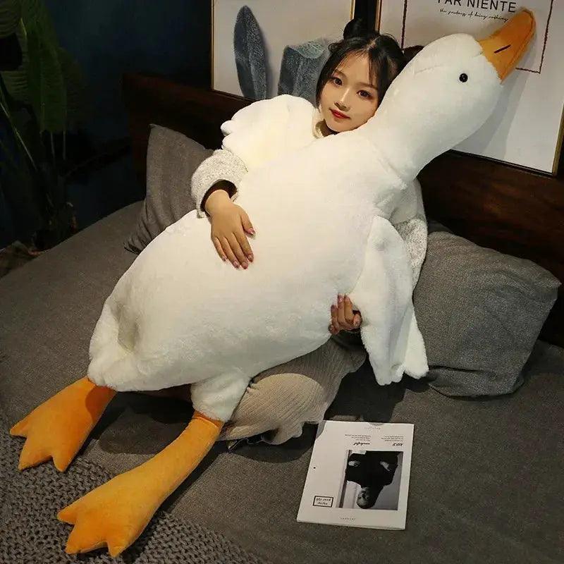  Giant Goose Plush Pillow Toy For Sleep And Comfort -  ToylandEU™