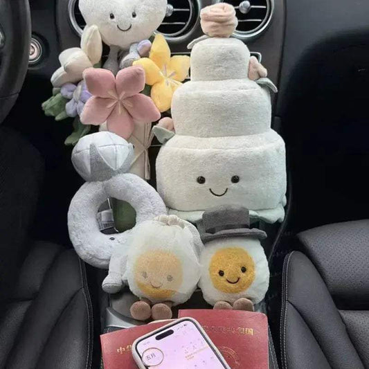  Plush Rose Bouquet Toy Desk Decor Premium Gift -  ToylandEU™