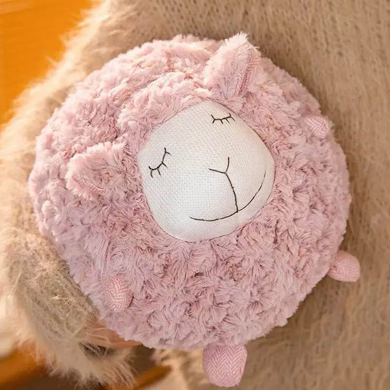 Plush Sheep Doll for Christmas and Thanksgiving Gift Cute Animal Toy Soft Ball 28cm - ToylandEU