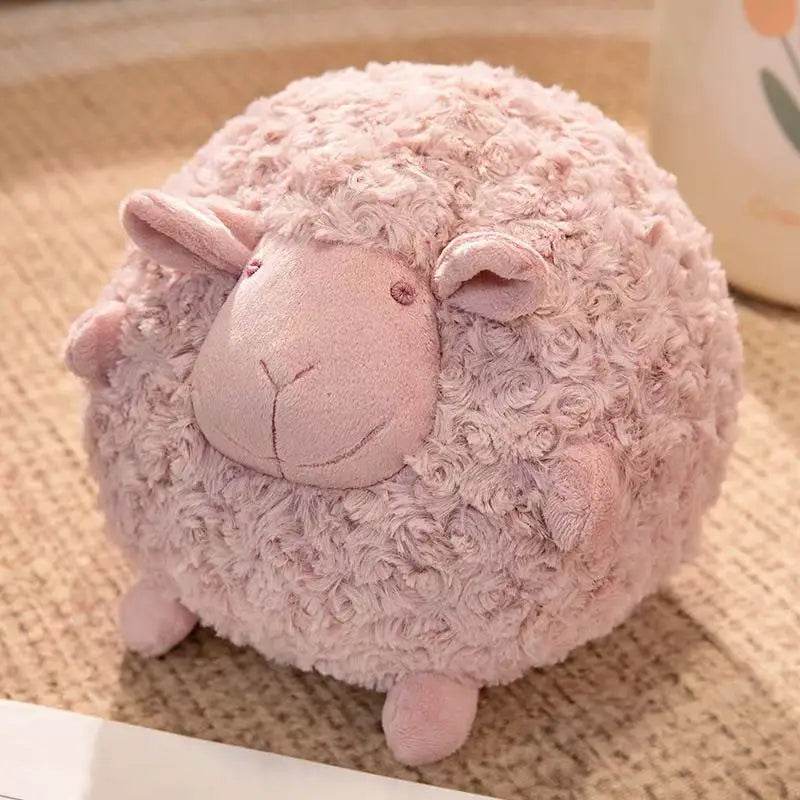 Plush Sheep Doll for Christmas and Thanksgiving Gift Cute Animal Toy Soft Ball 28cm - ToylandEU
