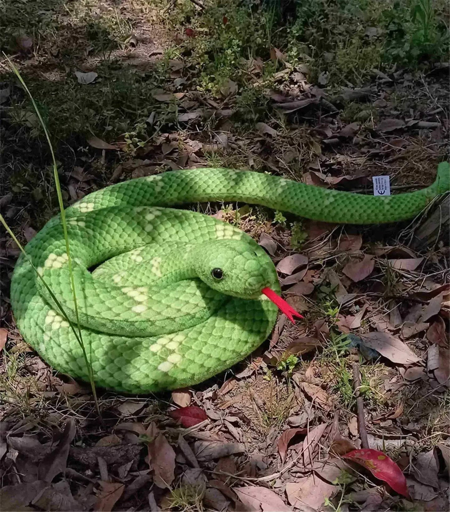 Plush Snake Toy Python Realistic Fake Snake Gift For Kids - ToylandEU