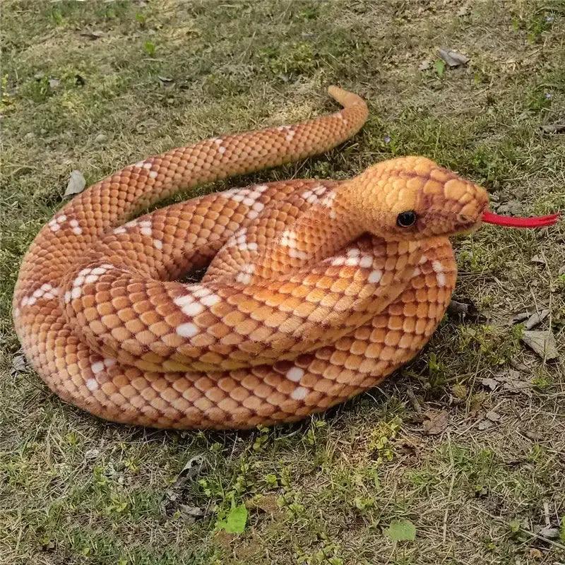  Plush Snake Toy Realistic Python Safe Gift For Kids -  ToylandEU™