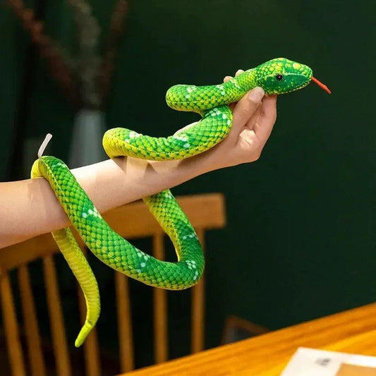  Plush Snake Toy Safe For Kids Soft Fabric Prank Prop -  ToylandEU™