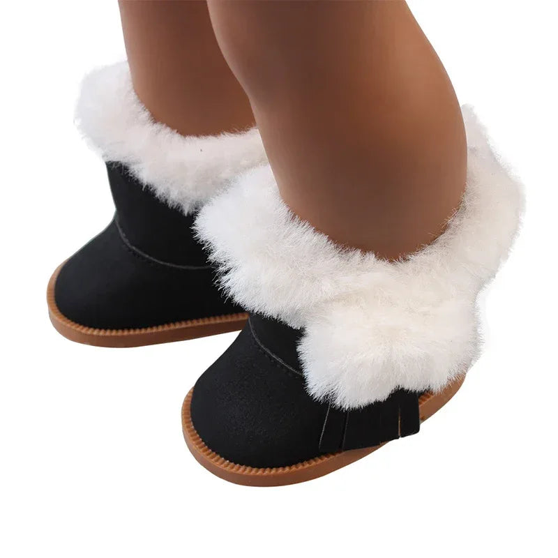 Plush Snow Boots For 18 Inch Dolls Our Generation Gift - ToylandEU