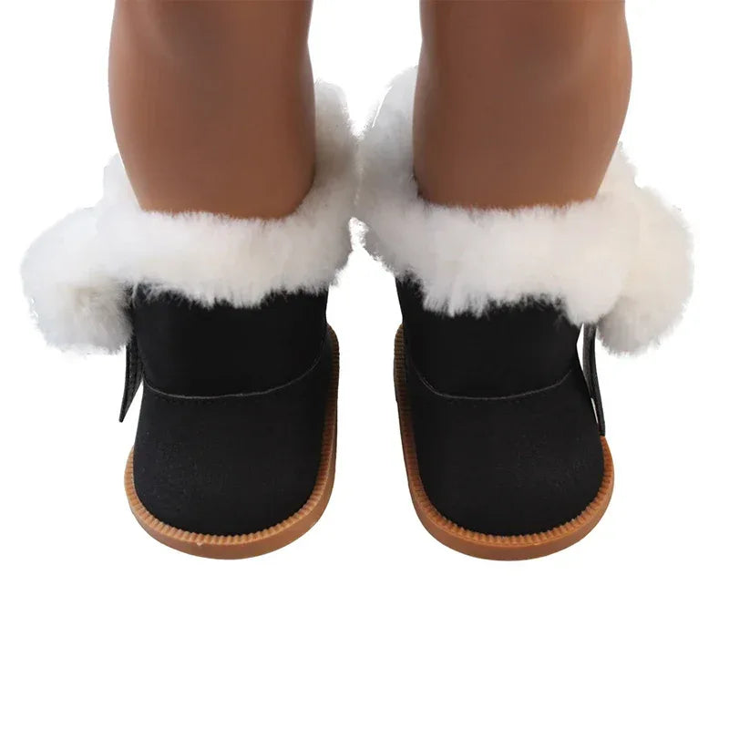 Plush Snow Boots For 18 Inch Dolls Our Generation Gift - ToylandEU