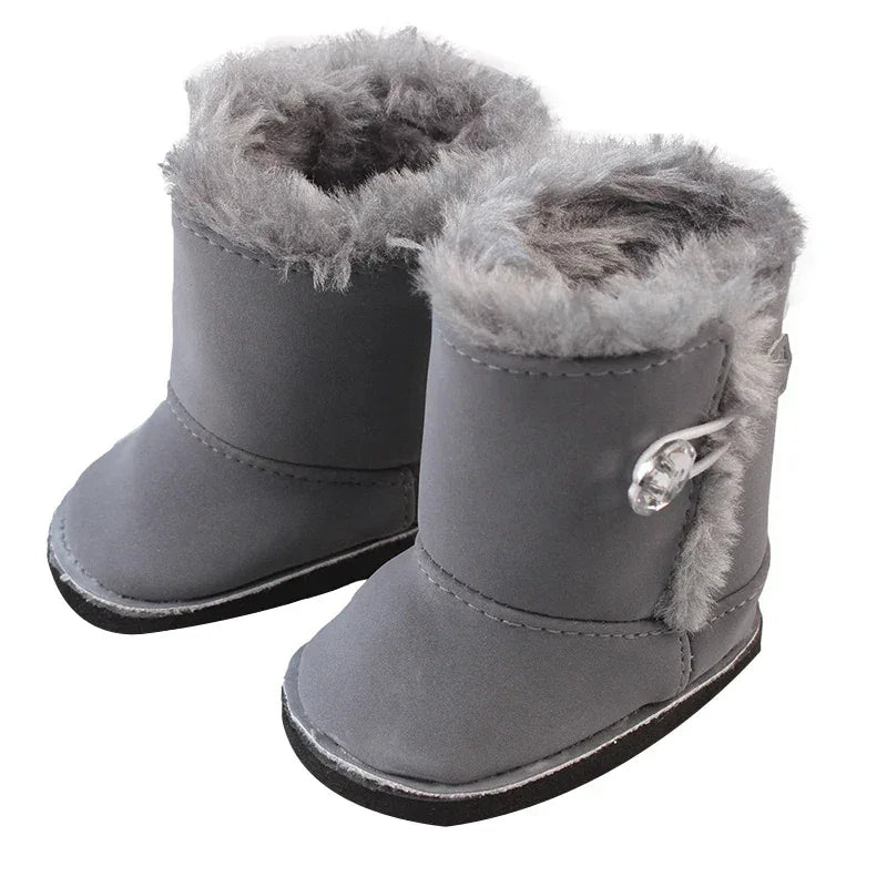 Plush Snow Boots For 18 Inch Dolls Our Generation Gift - ToylandEU