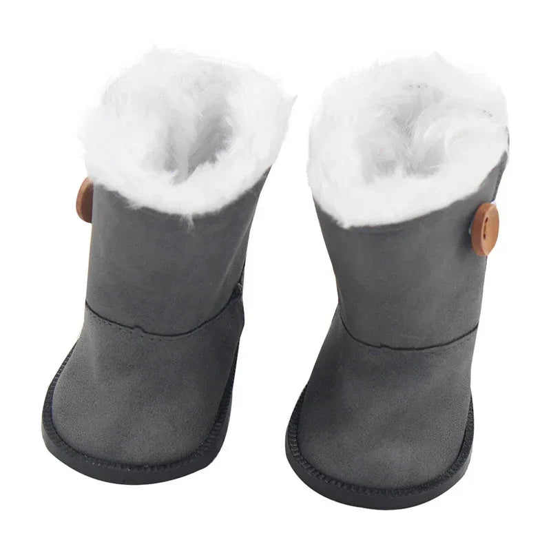 Plush Snow Boots For 18 Inch Dolls Our Generation Gift - ToylandEU