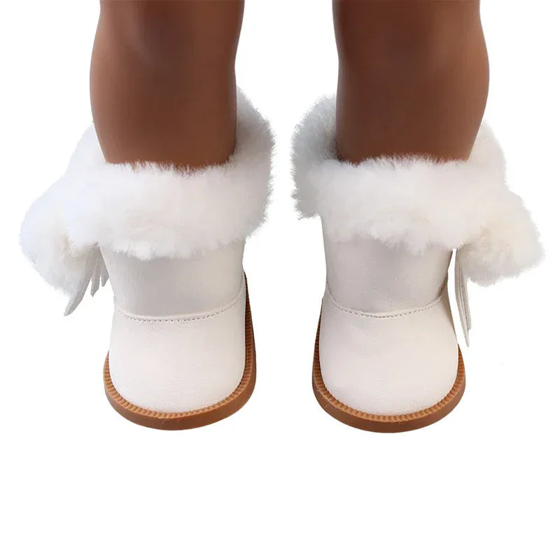 Plush Snow Boots For 18 Inch Dolls Our Generation Gift - ToylandEU