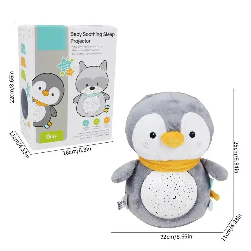  Plush Star Projector Bear: Soothing LED Night Light for Kids -  ToylandEU™