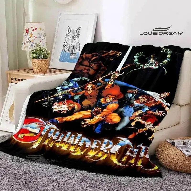  Thundercats Cartoon Kids Blanket Premium Warm Plush -  ToylandEU™