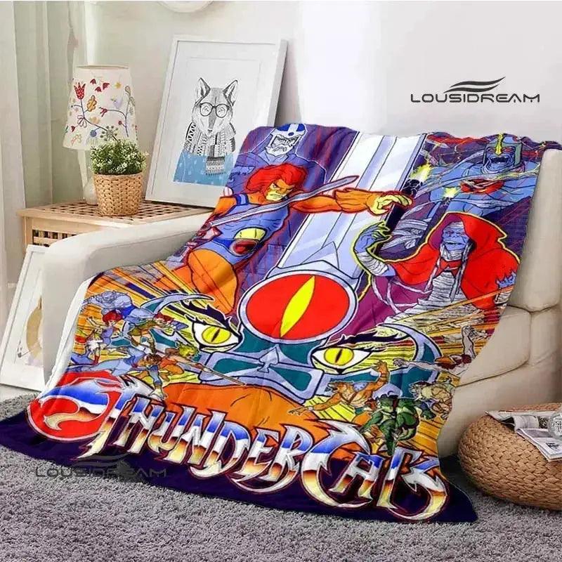  Thundercats Cartoon Kids Blanket Premium Warm Plush -  ToylandEU™