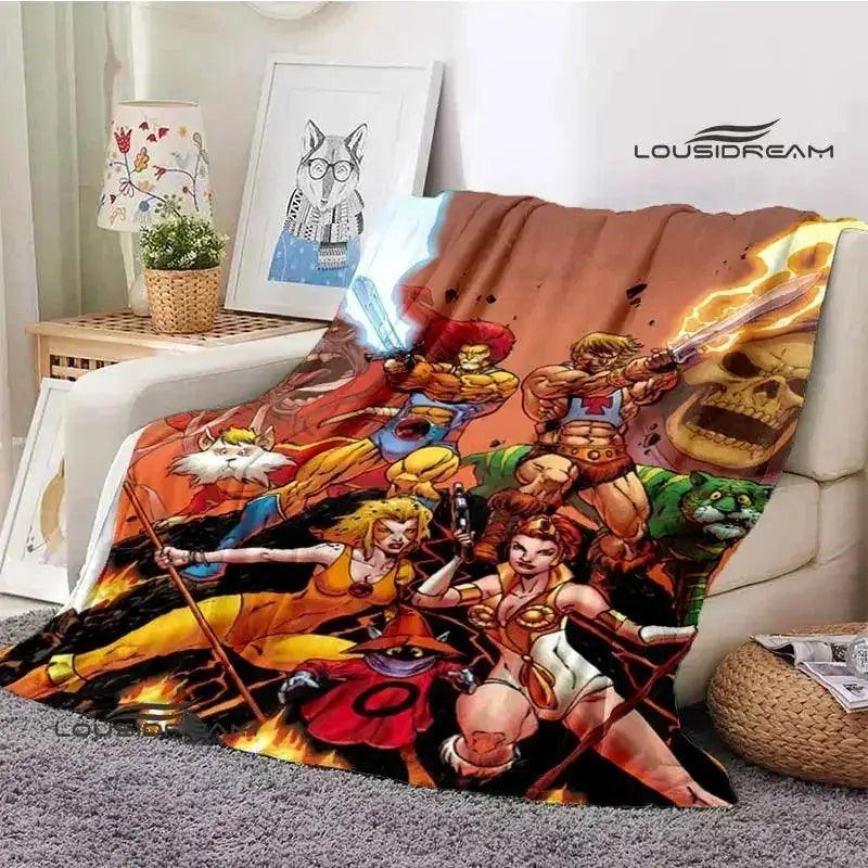  Thundercats Cartoon Kids Blanket Premium Warm Plush -  ToylandEU™
